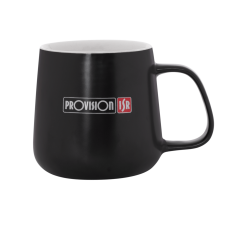Pr- Black Coffee Mug
